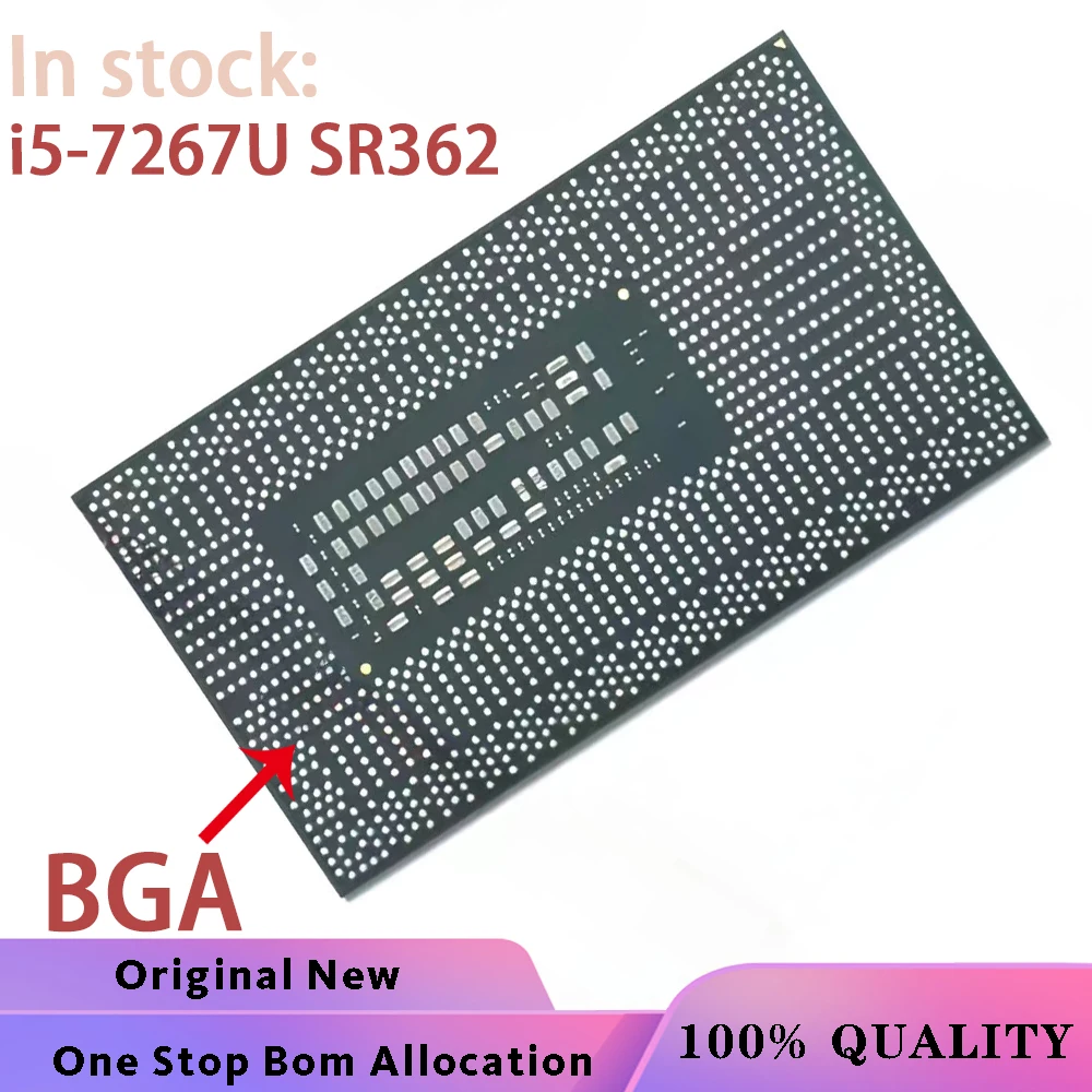 100% New i5-7267U SR362 i5 7267U BGA Chipset