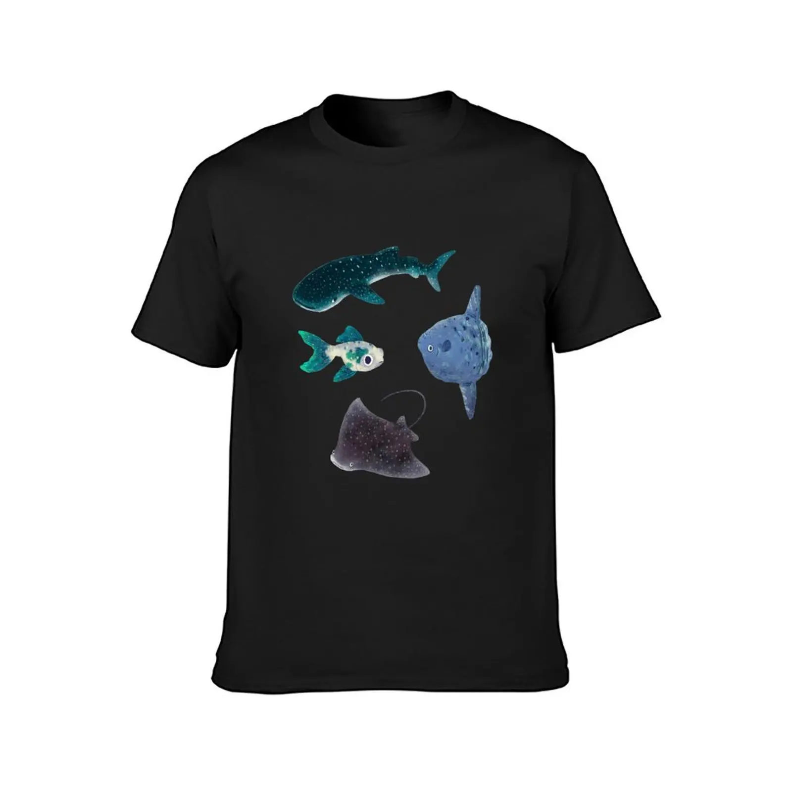 Fishy Sticker Pack T-Shirt plus sizes korean fashion aesthetic clothes men clothings