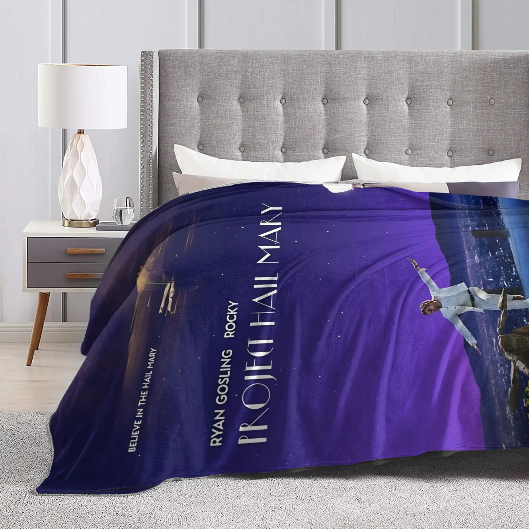 Project Hail Mary  La La Land Wool Blankets  Awesome Throw Blankets for Home 200x150cm Bedspread