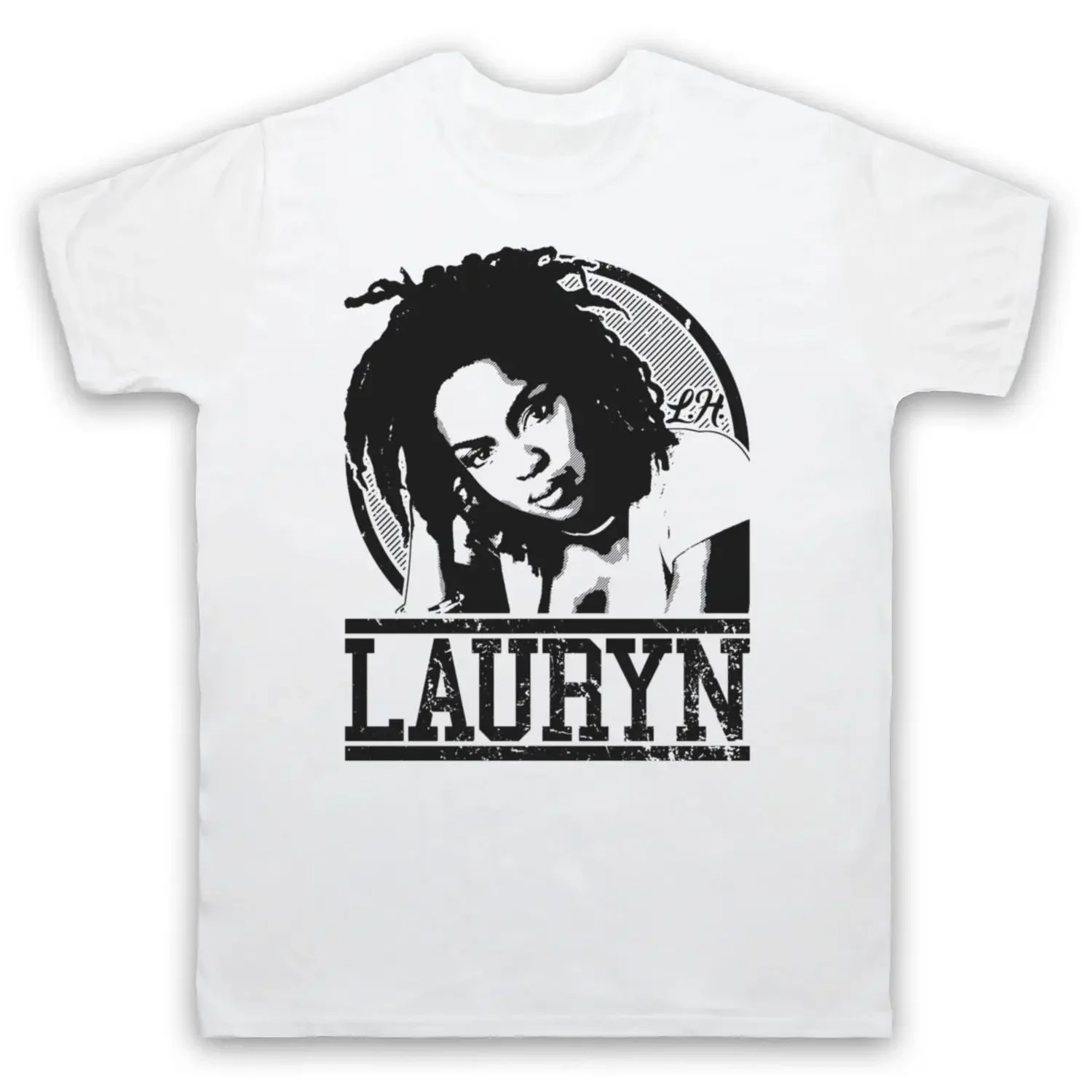 Lauryn Hill The Fugees Tribute Unofficial Hip Hop Rap Adults T-Shirt Top Tee For Sale Natural Cotton T Shirts 2019 Unisex Tee