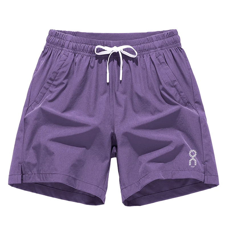 

Мужские брюки для фитнеса Qui Dry, дышащие, четыре четверти, с задней талией, для бега, бейсбола, для отдыха на открытом воздухе, спортивные орты