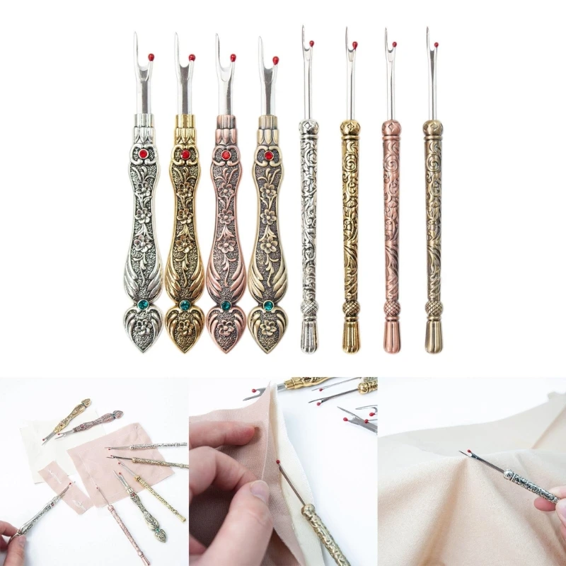 Vintage Seam  Unpicker Sewing Tool Stitches Unpicker Ergonomic Handles, Sharply Seam  Sewing Thread Removers