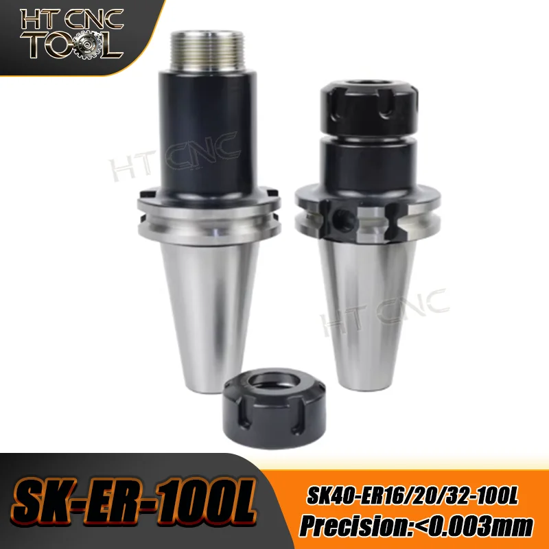 SK50 JT40 DIN69871 SK CNC Milling Tool Holder Bracket Tool SK50 ER16 ER20 ER25 ER32 Sring Collet Chuck Tool Holder Bracket Tool