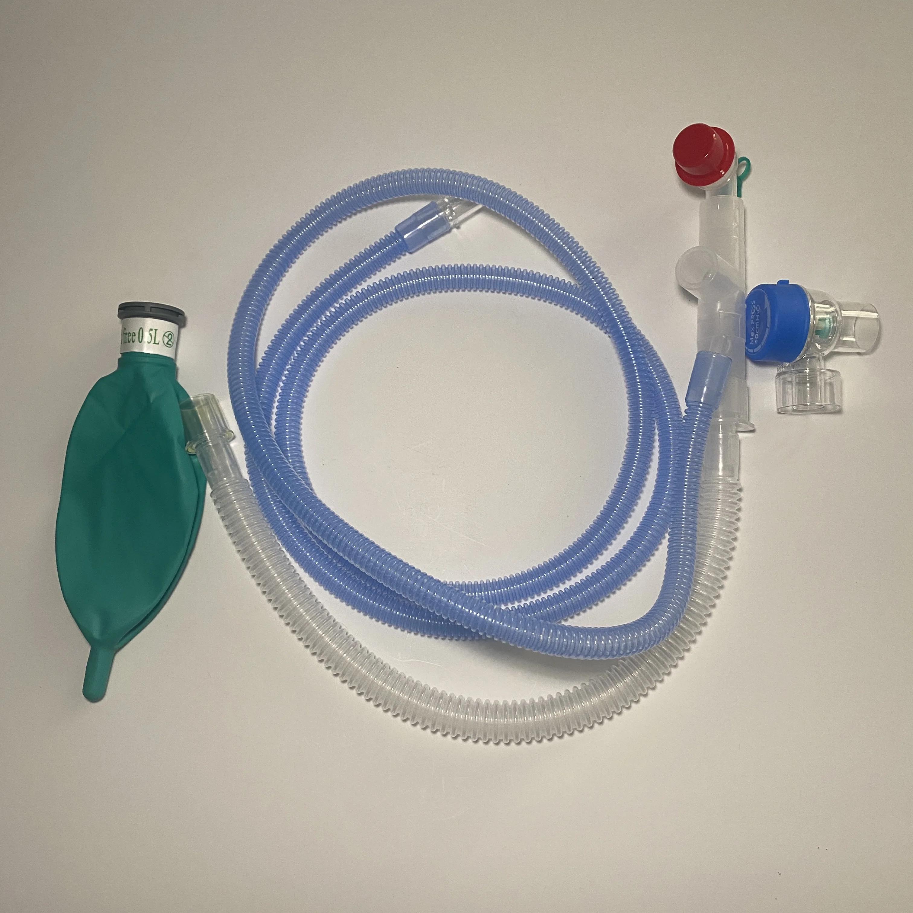 Tubo per circuito respiratorio non composto Tubo per anestesia respiratoria CC per ospedali domestici