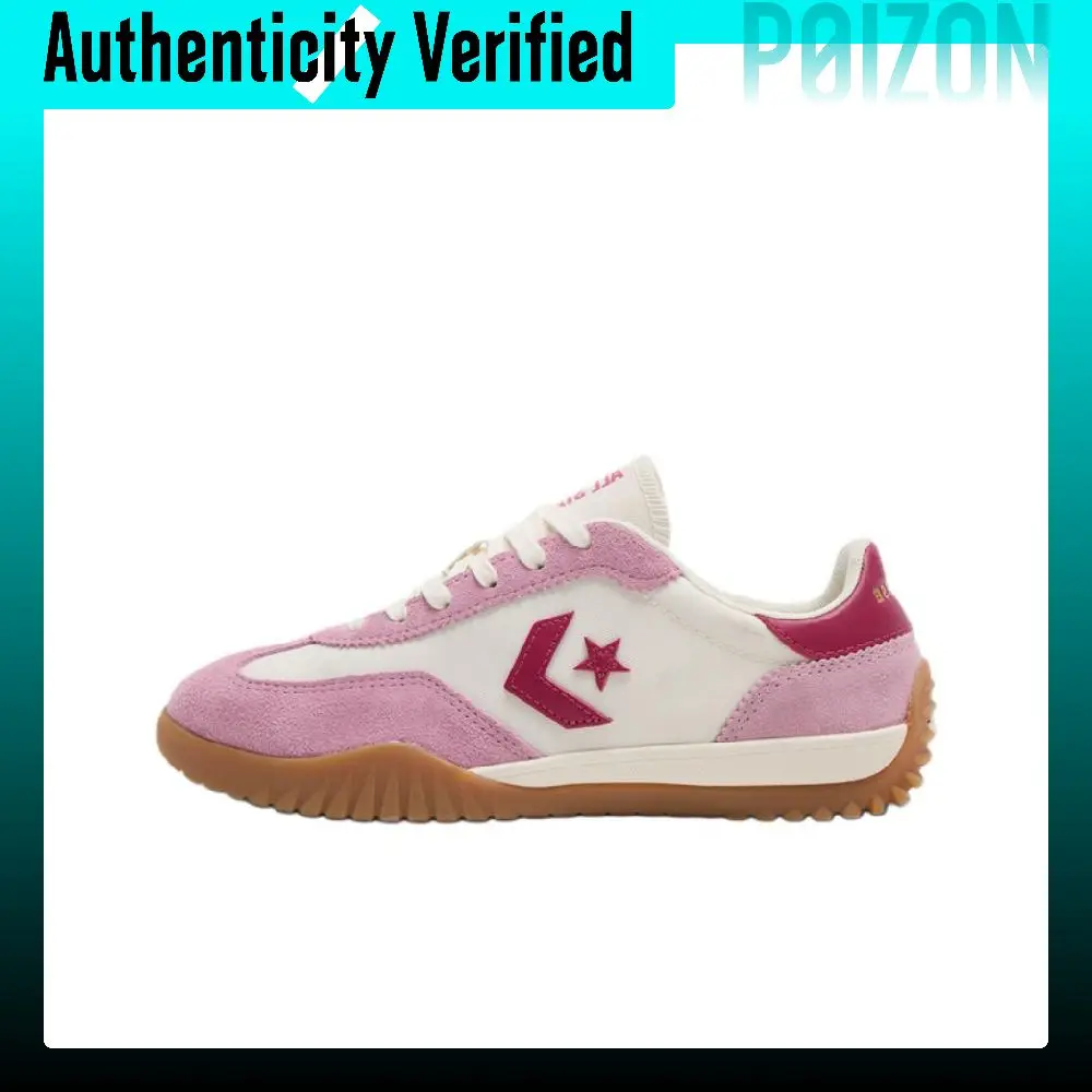 Converse Run Star Trainer Low top Casual Shoes Unisex Pink White A13053C