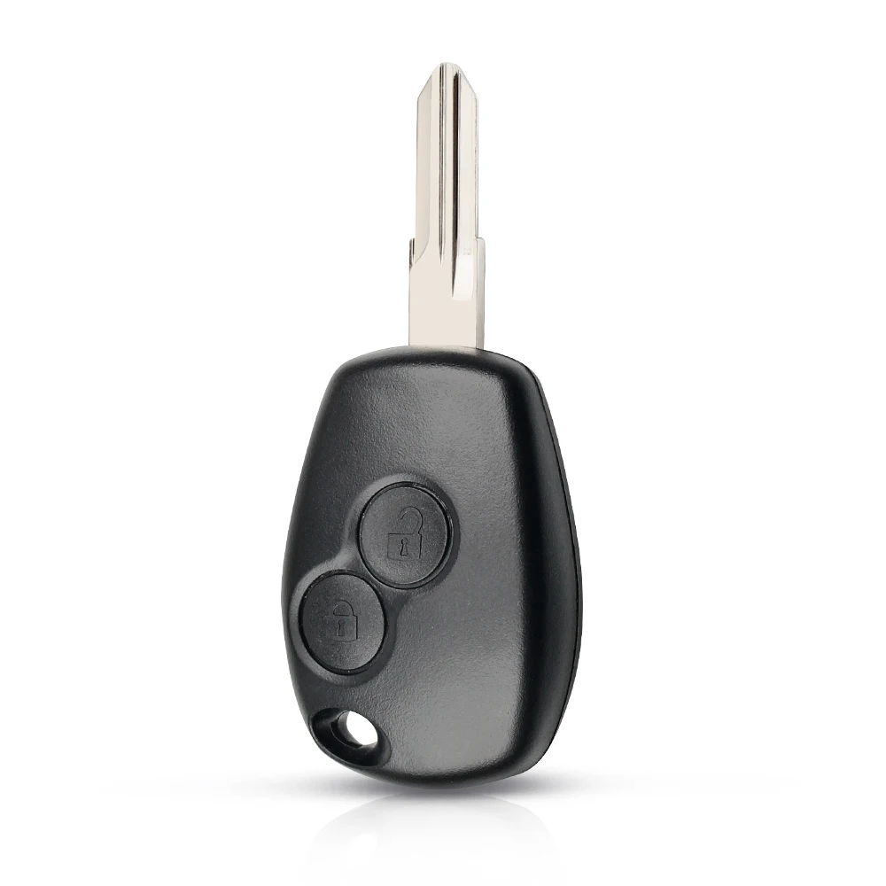 KEYYOU Remote Car Keyกรณีเชลล์สำหรับRenault Megane Modus Espace Laguna Duster Logan Clio KangooสำหรับNissan ALMERA 2 ปุ่มปุ่ม