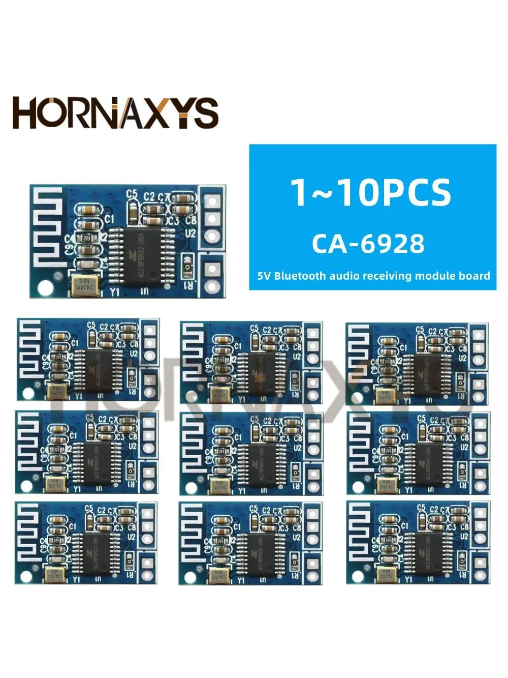 1-10 sztuk/CA-6928 cyfrowa płyta wzmacniacza kanału zasilania 3.3V-6V głośnik Bluetooth moduł wzmacniacza audio nowość — zdjęcie produktu 7