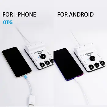 JOYO MOMIX USB 行動裝置音效卡,48V 幻象電源,雙監聽輸出接口,即插即用 6 最佳銷售 喬約莫米克斯 - №3