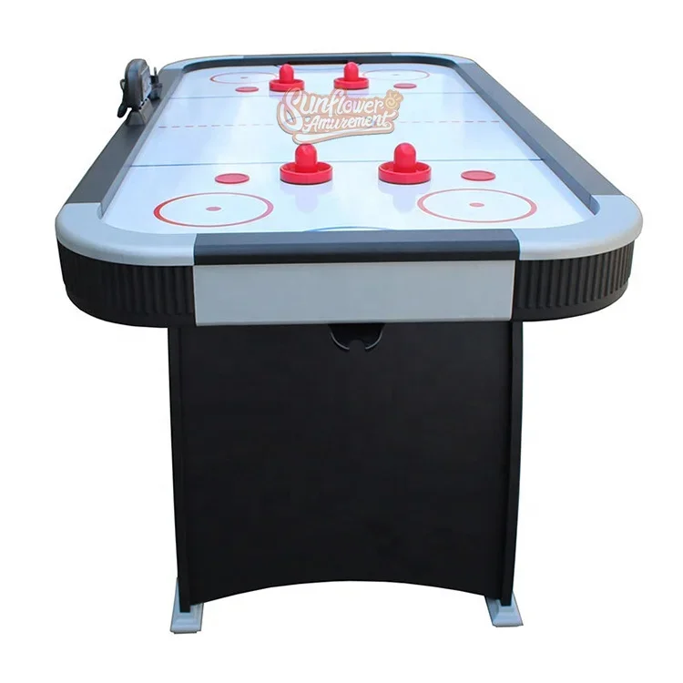 Sunflower Amusement Electronic Scoring Air Hockey   6 feet 2 player games  hockey machine