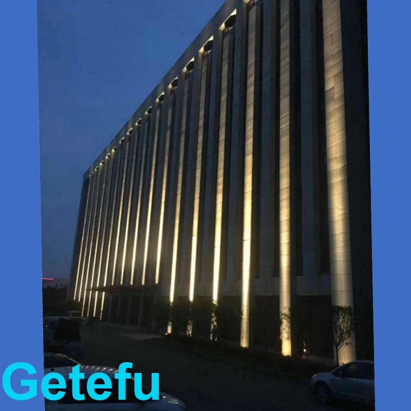 10 Stück LED-Scheinwerfer im Freien wasserdichte Wand leuchte schmaler Abstrahl winkel LED-Scheinwerfer 6w Spot lampe Langstrecken-Wand wasch lampe – Detail 16
