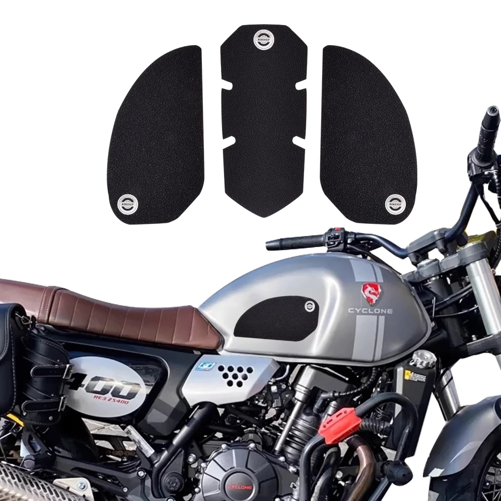 for CFMOTO 450CLC Seikelong RE3 400 motorcycle fuel tank stickers, body stickers, non-slip wear-resistant retro cars