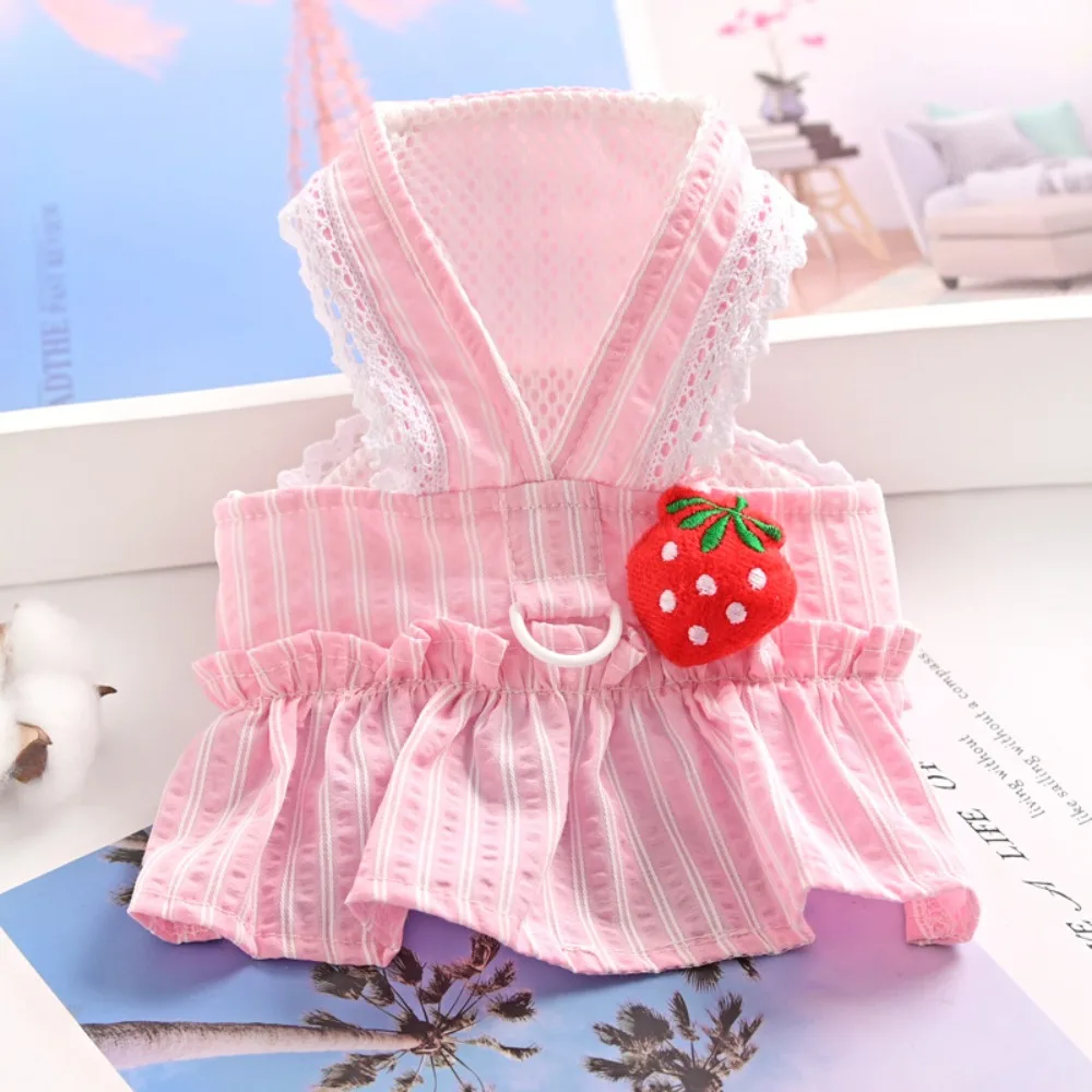 

Pet Supplies Cute Dog Dress Breathable Thin Design Cat Princess Skirt Soft Pet Summer Clothes Spring