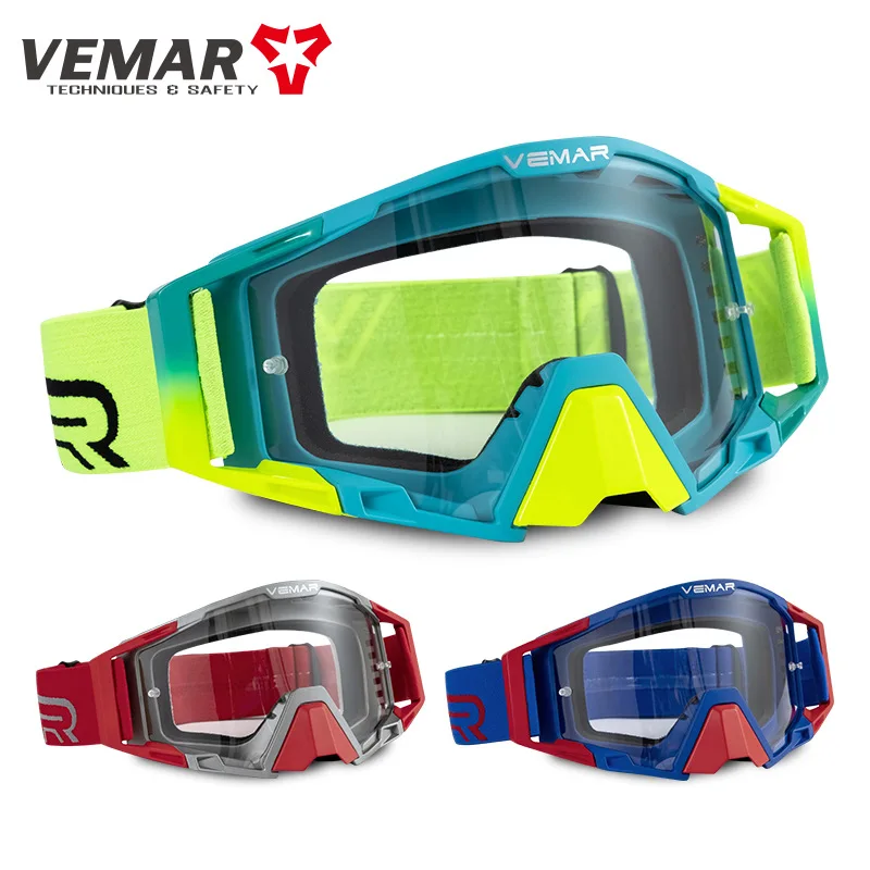 

New 2025 Motorcycle Glasses Motocross Goggles Helmet MX Moto Dirt Bike ATV Ski Outdoor Sports Glass Scooter Googles Mask Cycling