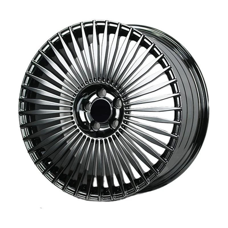 

High Quality Custom Polished Multi Spoke 19 Inch 5 Holes Forged Alloy Car Wheels Rims 5x112