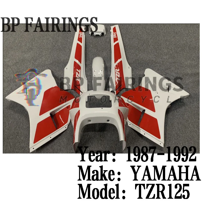 Fit For YAMAHA TZR125 1987-1992 Motorcycle Accessories Full Bodywork Fairing Kit Panel Set TZR 125 1988 1989 1990 1991 1992