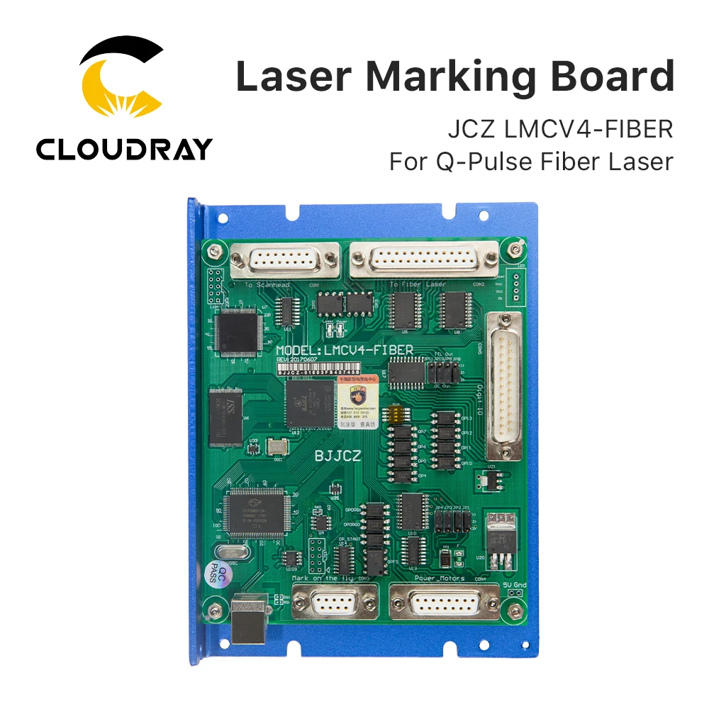 Cloudray JCZ Laser Marking Machine Controller Card FBLMCB-V4 / SZLMCB-V4 / SPILMCB-V4 for Fiber / CO2 Marking Machine