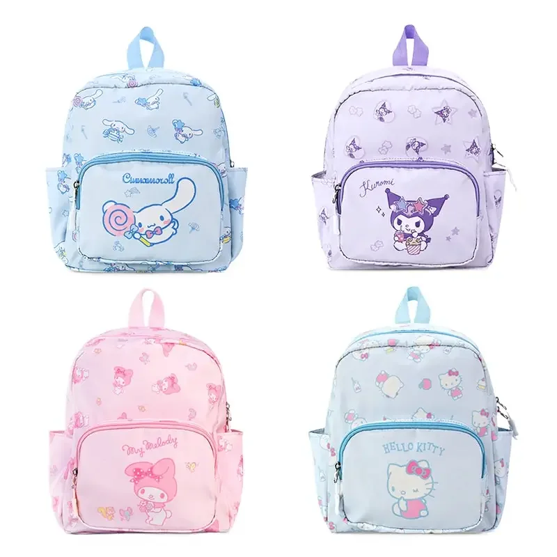 

Sanrioed Anime Backpack Hello Kitty Kuromi My Melody Cinnamoroll Pochacco Kindergarten Cartoon Cute Children Shoulder Bag Gift