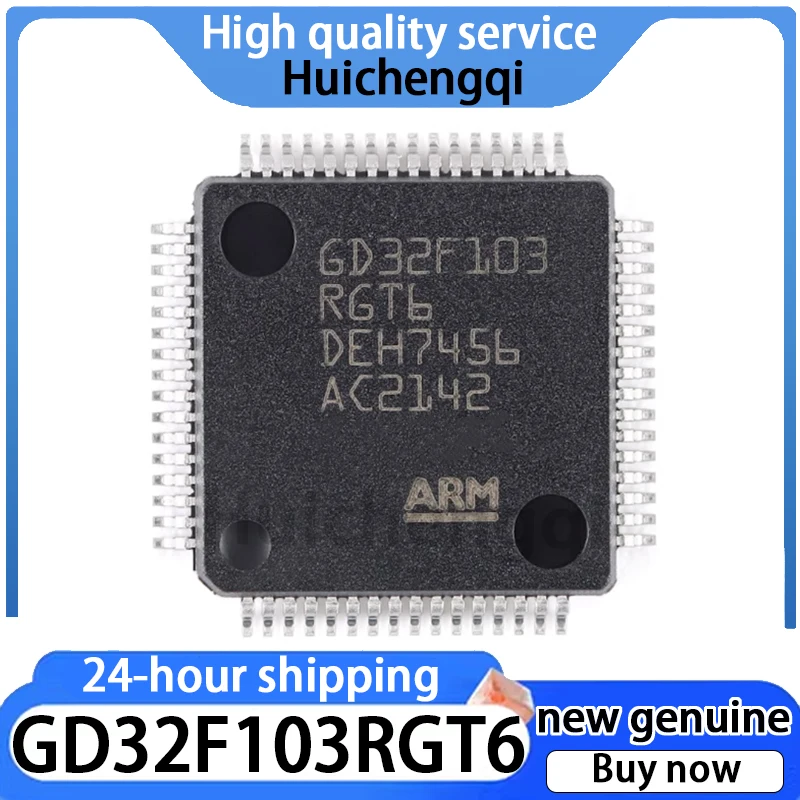 1PCS Original Genuine GD32F103RGT6 LQFP-64 ARM Cortex-M3 32-bit Microcontroller MCU Chip