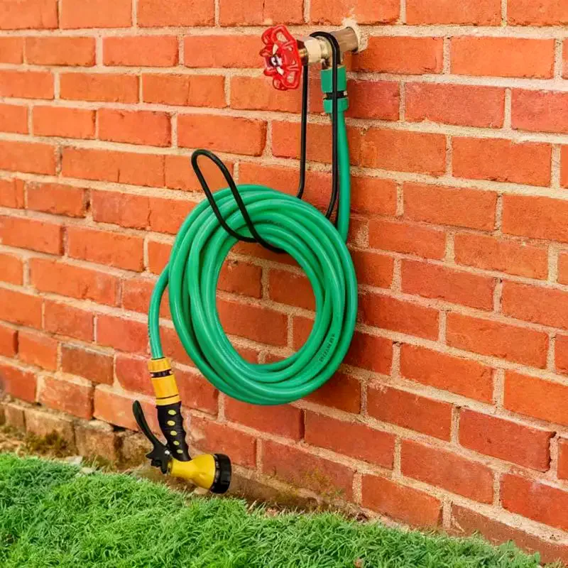 Household Wall Mount Tap Watering Hose Organizer Agriculture Water Pipe Reel Rack Convenient Storage Of Water Pipe Support
