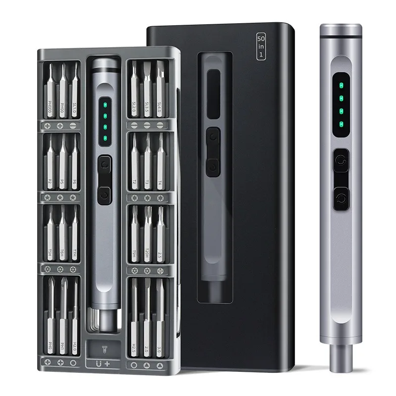 Jeu de tournevis électriques de précision multifonctions 50 en 1, pour l'entretien quotidien des instruments électroniques de précision