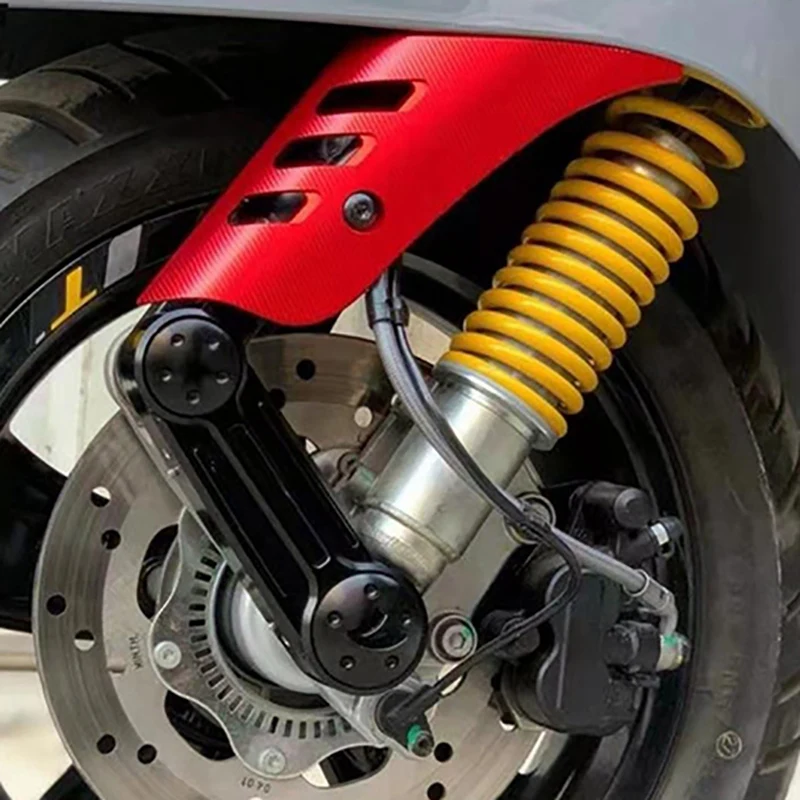 غطاء جانبي ممتص الصدمات للدراجات النارية واقي الروك للعجلة الأمامية لفيسبا GTS300 GTS 300 250 125 2013-2020 #5