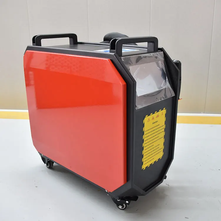 Mesin las laser aluminium 1500w 800w, mesin las laser pendingin udara Tangan