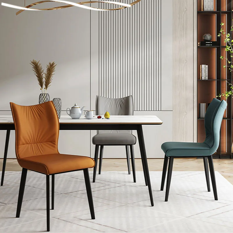 Dining chair modern simple back chair negotiation chair Home Restaurant nail chair hamburger shop coffee shop milk tea shop chai