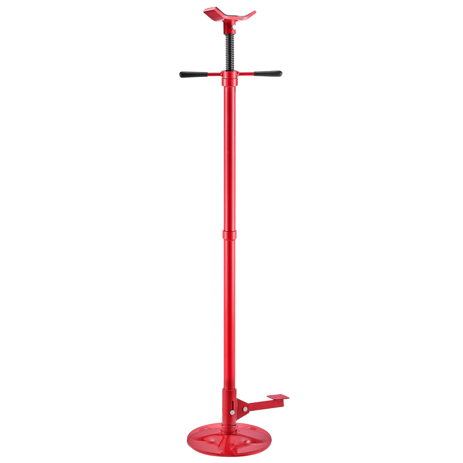

SucceBuy Underhoist Support Stand 0.5/0.75/1 T Capacity Under Hoist Jack Vehicle Stand Bearing Mounted Spin Handle Foot Pedal