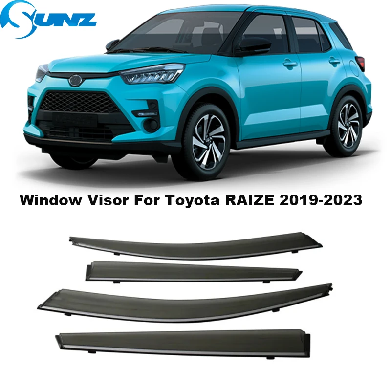 Side Window Deflector For Toyota Raize 2019 2020 2021 2022 2023 Weathershields Sun Rain Guards Protectors Window Visor