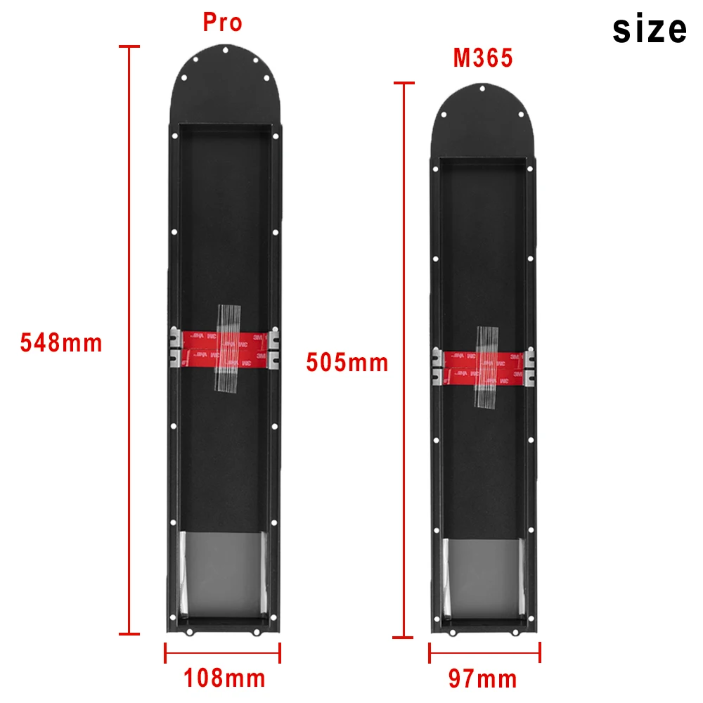 Monorim HDC High Capacity Battery Bottom Cover for Xiaomi Scooter pro2/pro1/mi3/m365/1s/es, Heat Dissipation&Space Expansion