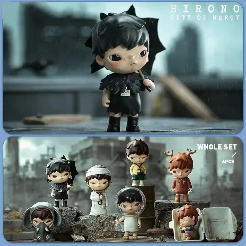 

Hirono City of Mercy Series Blind Box Mystery Box Guess Bag Toys Doll Cute Anime Figure Desktop Ornaments Collection Gift Cute