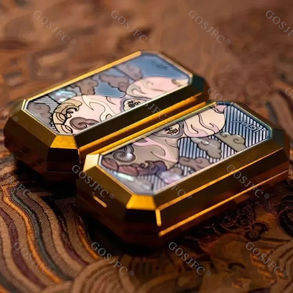 CC28 EDC Palm-sized Treasure Coating Toys Fidget Slider Fidget Toys For Adults Office Original Designs Anxiety Relief Gadgets