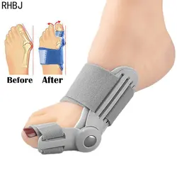 RHBJ-Corrector ortopédico para juanetes, dispositivo de 2 piezas para corrección de juanetes, Hallux Valgus, pedicura, herramienta para el cuidado de los pies, ortopedia para hueso grande y pulgar