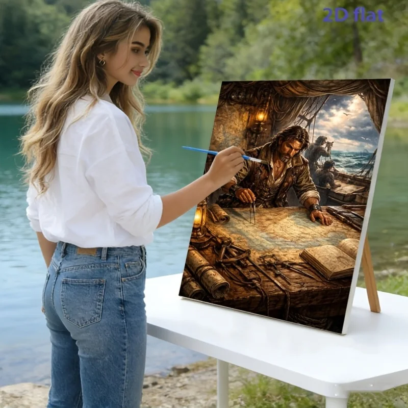 A Digital Painting Kit for Professional Art Use, Featuring a 