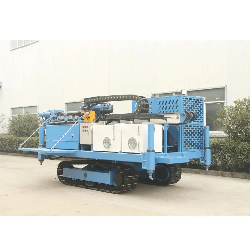 Impianto di perforazione con ancoraggio cingolato da 80-200 m 50 m per cantieri di roccia