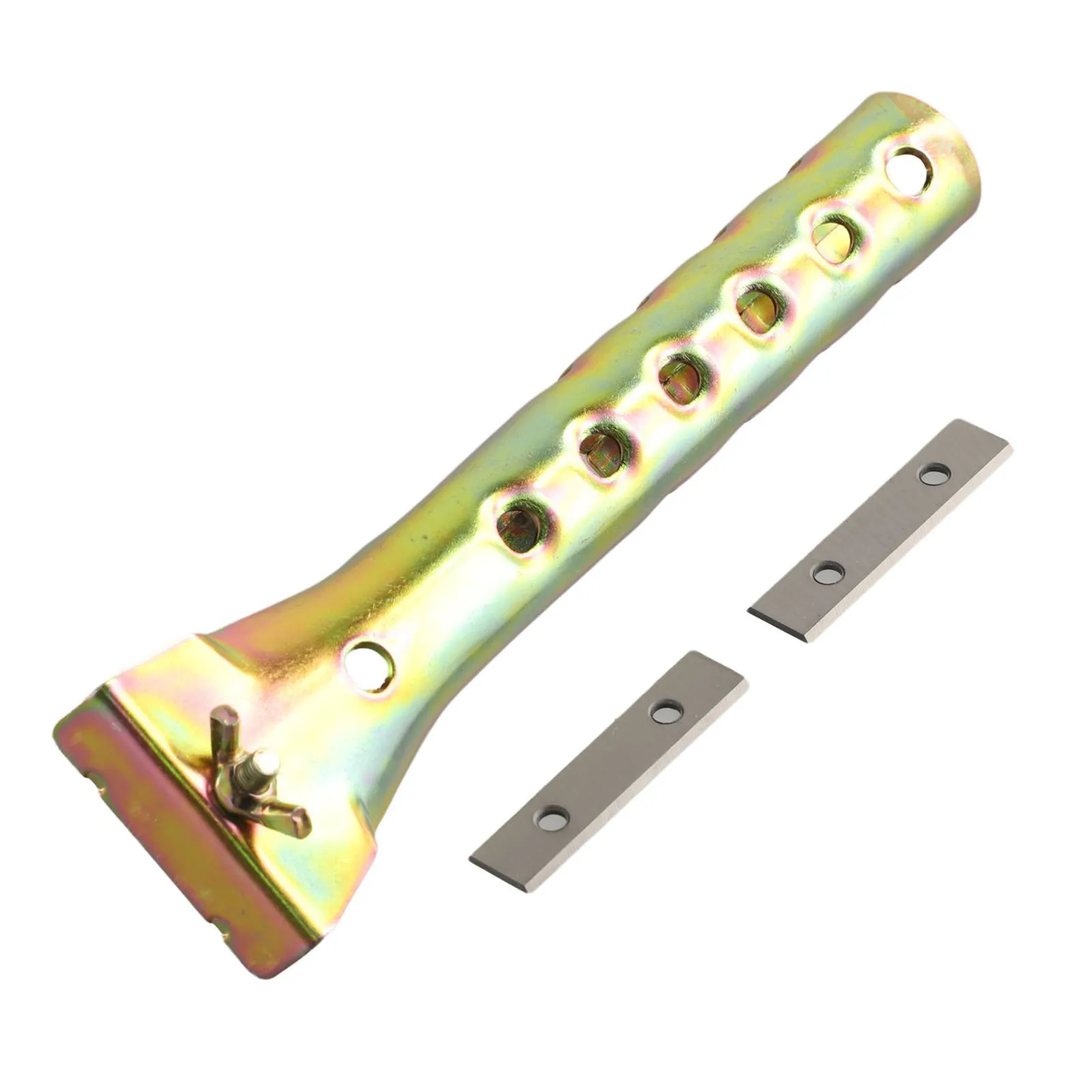 Multi Purpose Paint Scraper Ergonomic Grip Double Edged Easy To Use Ergonomic Grip Hard Wearing Power Tool Parts