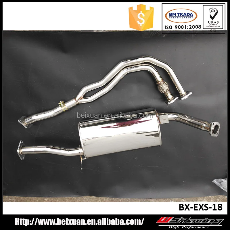 Car Muffler exhaust for Nissan patrol Y61 /Safari TB48DE exhaust pipe