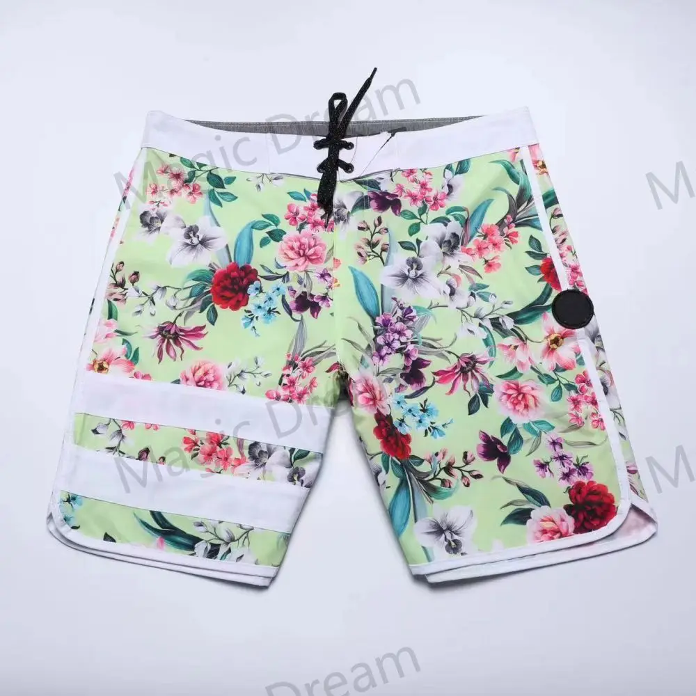 Summer New Waterproof Beach Shorts Men Phantom Bermuda Board Shorts Swim Quick Dry Casual Diving Surfwear Plus Swimwear 2024 jul1