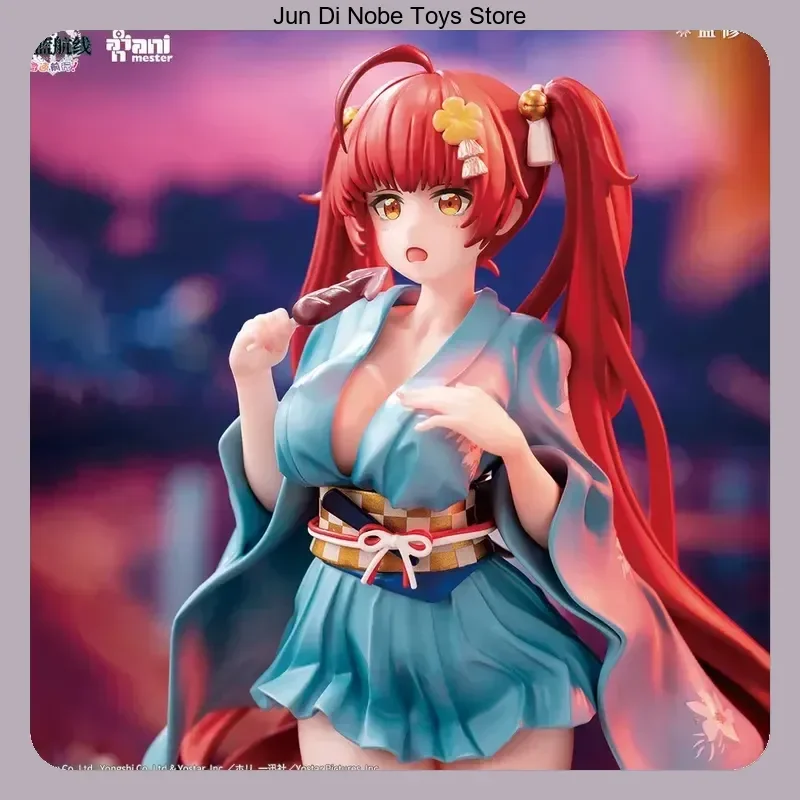 

Azur Lane Slow Ahead Honolulu Yukata Version 1/7 Scale 24cm Figure Model Statue Collection Desktop Toy
