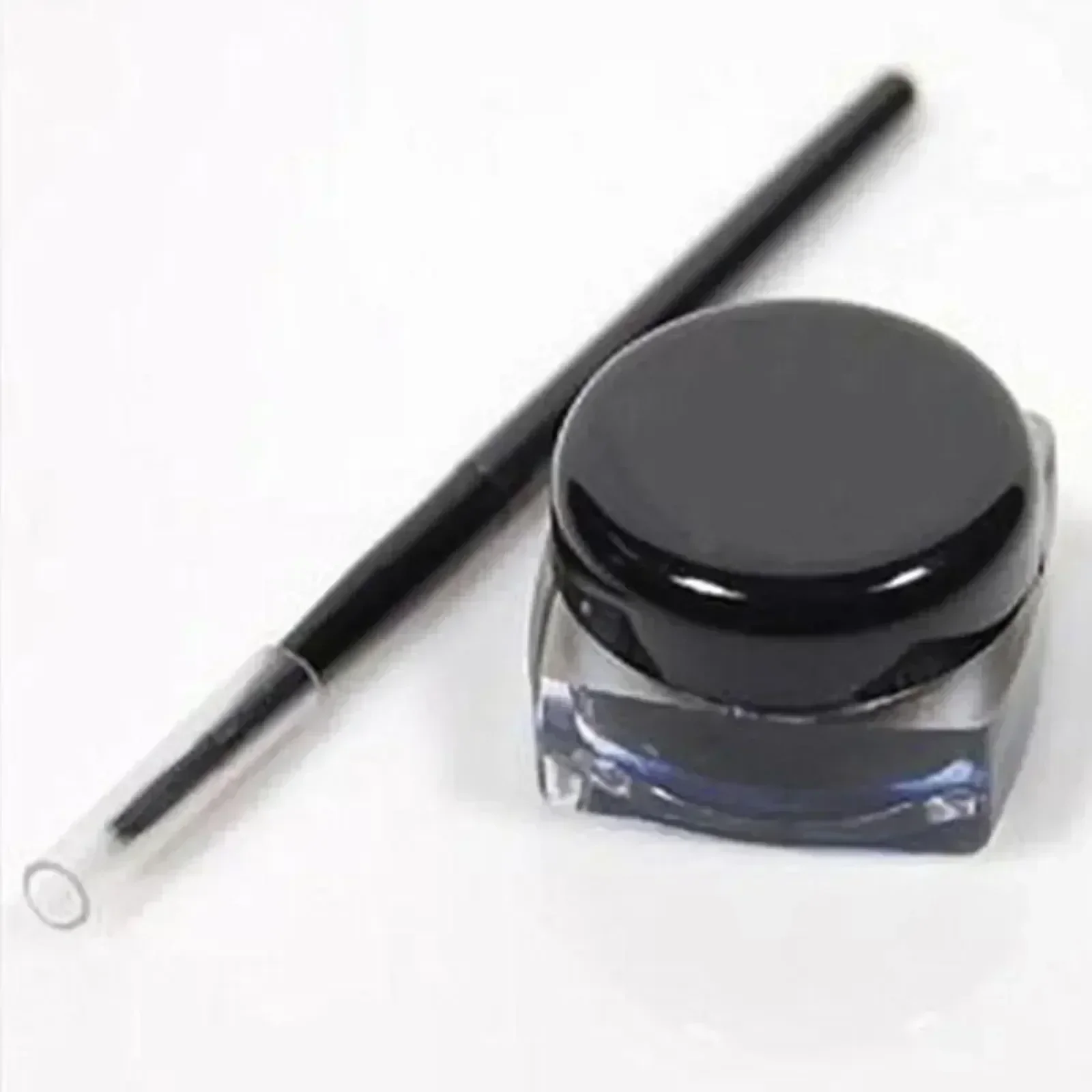 Black Color Eyeliner Gel with Brush Easy To Wear Makeup Long-lasting Waterproof Eye Liner Make Up Beauty Women Cosmetics