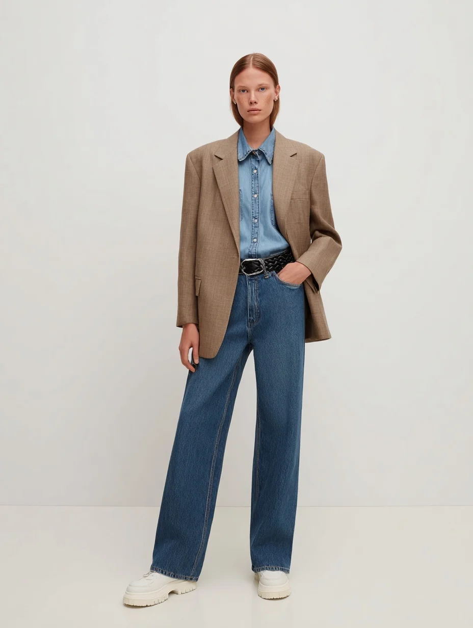 

Mia Muse Women's Blazers Autumn Winter Fashion Daily 2025 Elegant Buttoned Plain Long Sleeve Lapel Casual Blazers