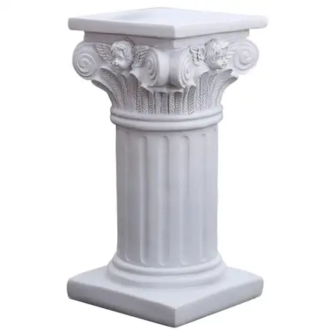 Decorative Resin Roman Column Candle Holder Modern Art Pedestal for Wedding Indoor Outdoor Photo Prop Ornaments