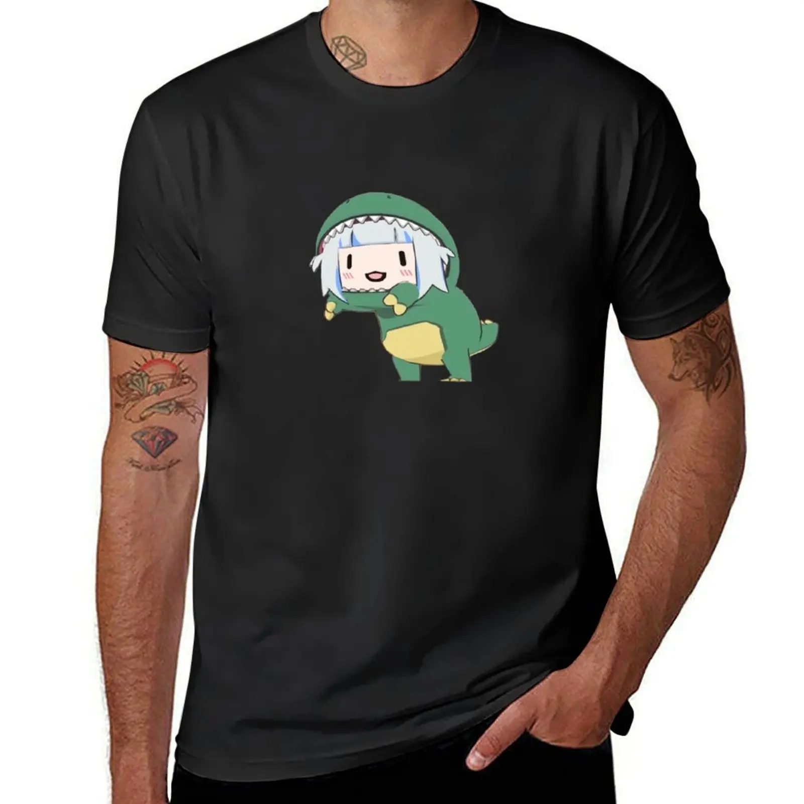 

Dino Gura T-Shirt cute tops shirts graphic tee heavyweights anime shirts men