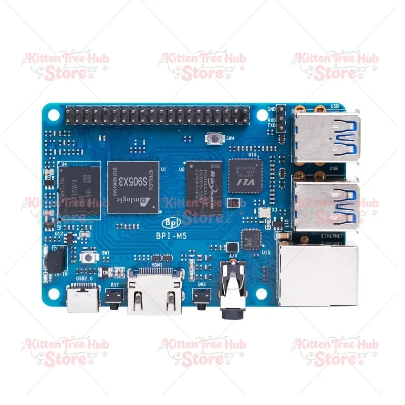 Banana PI BPI M5: Компьютер на одной плате нового поколения с дизайном на базе Amlogic S905X3