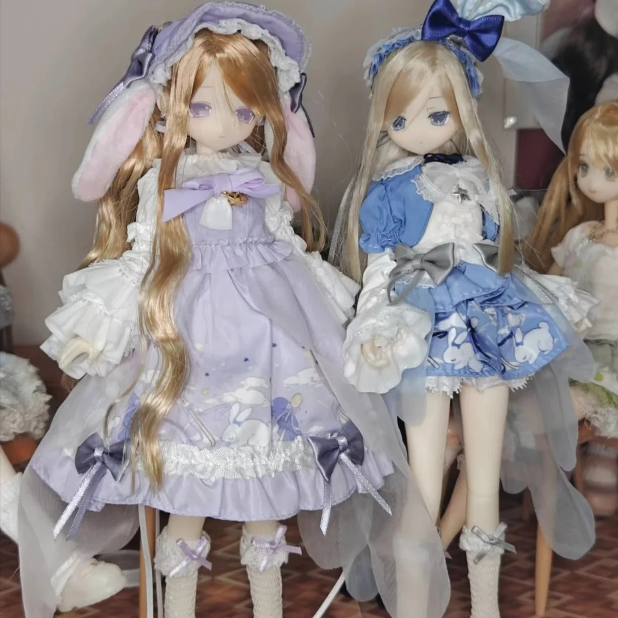 Limited Hang Card 1/6 Bjd Blind Box Ball Jointed Doll Transformation Electric Town Dress Up Figure Collectible Toy Gift view 3