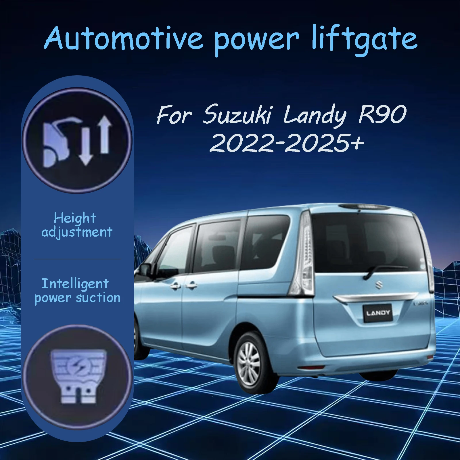 

For Suzuki Landy R90 2022-2024+ Electric tailgate automatic suction locks suitable Trunk modification system