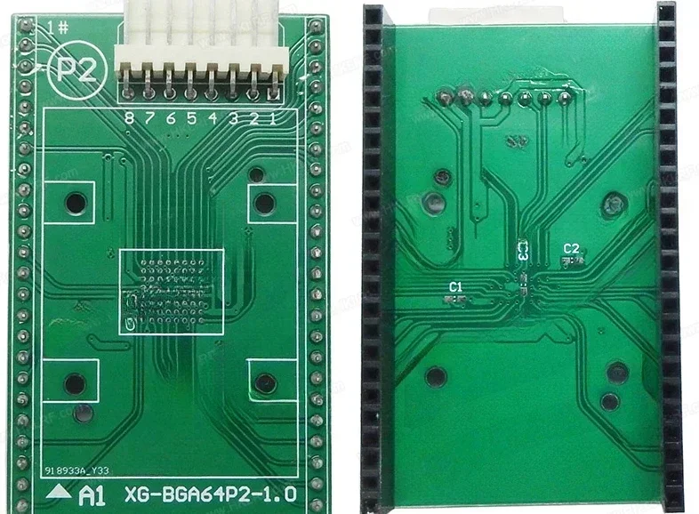 2in1 XG-ADP-BGA64A-1.0 XG-BGA64P-1.0 IC Chip Socket Adapter for T56 Programmer Hot Sales Computer Repair Tool view 2