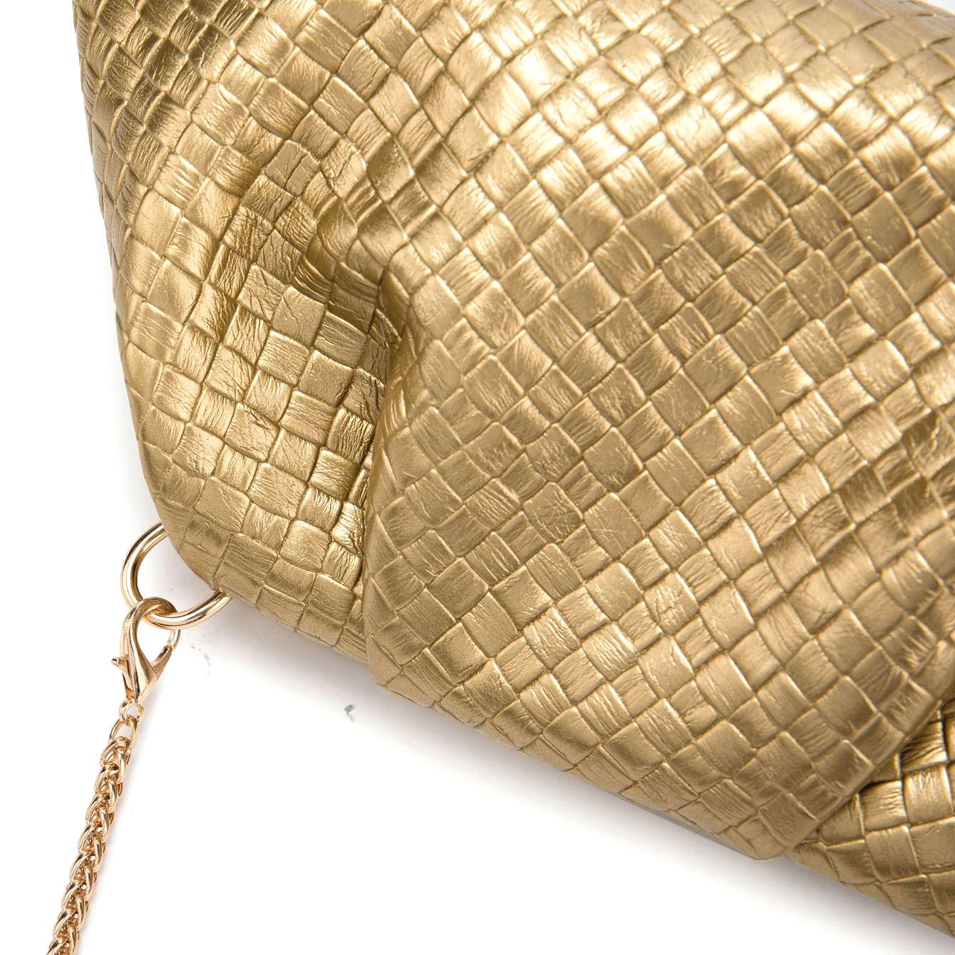 Goldene Geldbörsen und Handtaschen, luxuriöse Designer-Umhängetasche, Damenhandtasche, Hochzeits- und Abend-Clutch, Partytasche – Detail 26