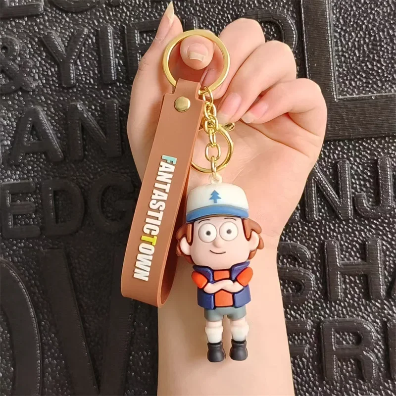 ديزني الجاذبية يقع Kawaii سلاسل المفاتيح الاطفال جديد أنيمي قحافة مابل حلقة رئيسية اللعب الكلاسيكية أكياس قلادة الديكور الأطفال هدية #6