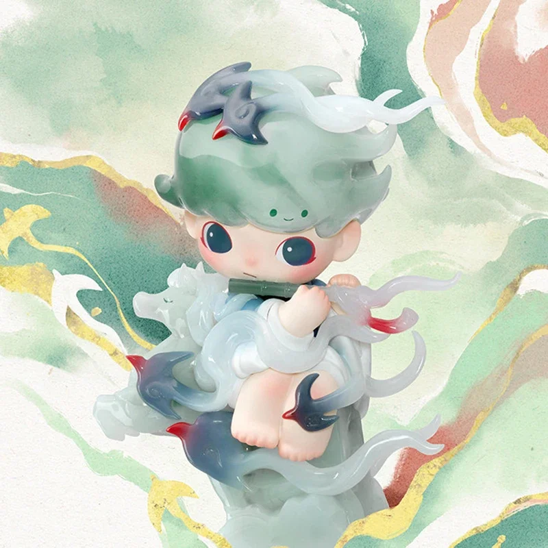 POPMART The Golden Gallop Desktop Ornaments Collection Blind Box Guess Bag Mystery Box Toys Doll